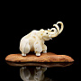 Скульптура из кости "Толстяк", фотография 2. Интернет-магазин ЛАВКА ПОДАРКОВ