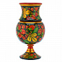 Ваза-кубок "Ягоды". Хохлома, фотография 1. Интернет-магазин ЛАВКА ПОДАРКОВ