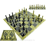 0012201/ЗК Шахматы + Нарды в комплекте складные 