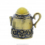 Наперсток с янтарем "Чайник с кабошоном" (белый), фотография 3. Интернет-магазин ЛАВКА ПОДАРКОВ