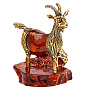 Символ 2027 года. Статуэтка из янтаря "Коза дикая", фотография 6. Интернет-магазин ЛАВКА ПОДАРКОВ