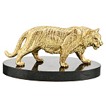 Бронзовая статуэтка с позолотой "Тигр"