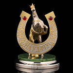 Лошадь Символ 2026 года. Подкова "На удачу". Златоуст