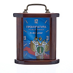 0021902 ЧАСЫ НАСТОЛЬНЫЕ"Прокуратура РФ"22*19*8см  в ПУ 