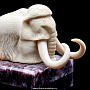 Скульптура из бивня мамонта "Мамонтенок", фотография 6. Интернет-магазин ЛАВКА ПОДАРКОВ