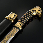 0036283 Златоуст Оружие сувенирное Шашка казачья украшенная Эмаль DLM