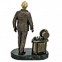 Бронзовая статуэтка "Электромонтажник", фотография 4. Интернет-магазин ЛАВКА ПОДАРКОВ