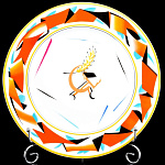 0040386/80.87439.00.1 ЛФЗ ТАРЕЛКА мелкая 270мм Европейская-2 "Красная лента1" ТН