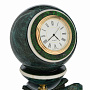 Настольный набор с часами-шаром "Тигр" из натурального камня, фотография 3. Интернет-магазин ЛАВКА ПОДАРКОВ