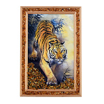 0073668-19*28см ПАННО настенное ПЕЙЗАЖ янтарная крошка (15*24см)