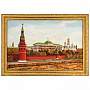 Картина янтарная "Большой Кремлевский дворец" 60х40 см, фотография 6. Интернет-магазин ЛАВКА ПОДАРКОВ