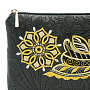 Косметичка "Калейдоскоп". Черная с вышивкой, фотография 3. Интернет-магазин ЛАВКА ПОДАРКОВ