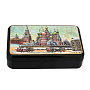 Шкатулка с художественной росписью "Старая Москва", фотография 3. Интернет-магазин ЛАВКА ПОДАРКОВ