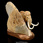 Скульптура из кости кита "Мамонт", фотография 3. Интернет-магазин ЛАВКА ПОДАРКОВ