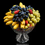 Стеклянная ваза для фруктов "TOYO", фотография 3. Интернет-магазин ЛАВКА ПОДАРКОВ