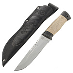 /Н55 Златоуст НОЖ текстолит, орех ЭИ107 