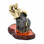Статуэтка с янтарем "Слон Доминикана", фотография 5. Интернет-магазин ЛАВКА ПОДАРКОВ