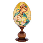 Пасхальное яйцо на подставке "Ангел-Хранитель"