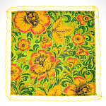 Салфетка текстильная с кружевом "Кудрина"