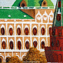 Картина янтарная "Москва. Большой Кремлевский дворец" 40х60 см, фотография 4. Интернет-магазин ЛАВКА ПОДАРКОВ
