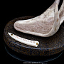 Сувенирный нож на подставке из кости "Мамонт", фотография 6. Интернет-магазин ЛАВКА ПОДАРКОВ