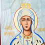 Икона на перламутре "Святая Александра" 35х30 см, фотография 3. Интернет-магазин ЛАВКА ПОДАРКОВ