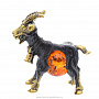 Статуэтка с янтарем "Коза с колокольчиком" (коньячный), фотография 2. Интернет-магазин ЛАВКА ПОДАРКОВ