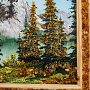 Картина янтарная "Пейзаж №12" 15х18 см, фотография 2. Интернет-магазин ЛАВКА ПОДАРКОВ