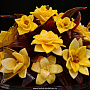 Настольная цветочная композиция из янтаря, фотография 2. Интернет-магазин ЛАВКА ПОДАРКОВ