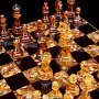 Шахматный ларец с янтарными фигурами, фотография 4. Интернет-магазин ЛАВКА ПОДАРКОВ