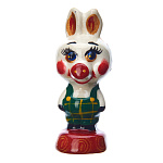 0057403  Хохлома Статуэтка ПЯТАЧОК 6см  цвета в ассортименте 