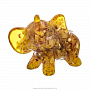 Статуэтка из янтаря "Ушастый слон", фотография 1. Интернет-магазин ЛАВКА ПОДАРКОВ
