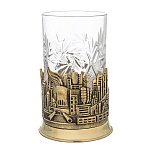 100550 Подстаканник латунь с черн. ИНДУСТРИАЛЬНЫЙ