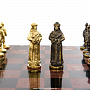 Шахматы каменные с бронзовыми фигурами "Русские богатыри", фотография 8. Интернет-магазин ЛАВКА ПОДАРКОВ