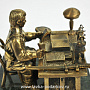 Скульптура "Чекист за столом", фотография 4. Интернет-магазин ЛАВКА ПОДАРКОВ