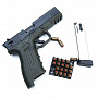 Модель пистолета "Glock 17" с холостыми патронами, фотография 2. Интернет-магазин ЛАВКА ПОДАРКОВ