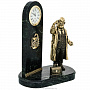 Настольные часы из бронзы и камня "Здоровье", фотография 2. Интернет-магазин ЛАВКА ПОДАРКОВ