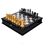 шахматы ручной работы с фигурами класса Люкс "Вестминстер"