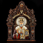 0060541 Икона "Николай Чудотворец" артикул 1.55.40.6