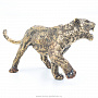 Бронзовая скульптура "Свирепый тигр", фотография 2. Интернет-магазин ЛАВКА ПОДАРКОВ