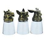 300843-Набор Стопок 3 шт. СИМВОЛ ГОДА в п/у