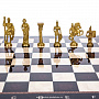 Подарочные шахматы с латунными фигурами "Римляне" 48х48 см, фотография 3. Интернет-магазин ЛАВКА ПОДАРКОВ