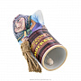 Керамический колокольчик "Баба Яга", фотография 4. Интернет-магазин ЛАВКА ПОДАРКОВ