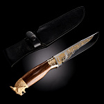 Нож сувенирный "Рысь" Златоуст