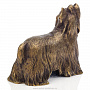 Бронзовая статуэтка собаки "Йоркширский терьер", фотография 4. Интернет-магазин ЛАВКА ПОДАРКОВ