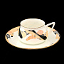 Чашка с блюдцем Кофейная "Карамель", фотография 1. Интернет-магазин ЛАВКА ПОДАРКОВ