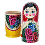 Штоф 0,7 л "Семеновская матрешка", фотография 2. Интернет-магазин ЛАВКА ПОДАРКОВ