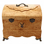 Сундук "Охотничий" из карельской березы, фотография 9. Интернет-магазин ЛАВКА ПОДАРКОВ