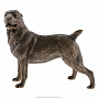 Бронзовая статуэтка "Собака Азиатская овчарка", фотография 2. Интернет-магазин ЛАВКА ПОДАРКОВ