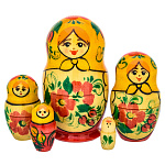 Матрешка "Вятка" 5 мест